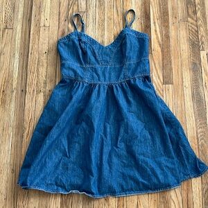 Express Denim mini dress